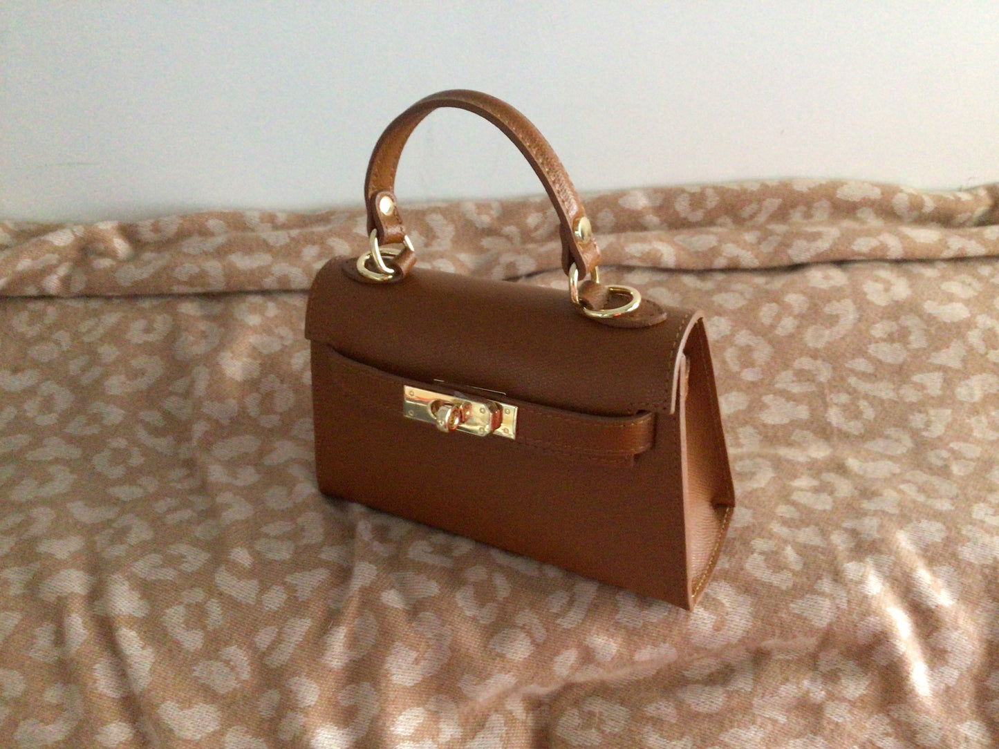 Sac imitation Hermes en cuir