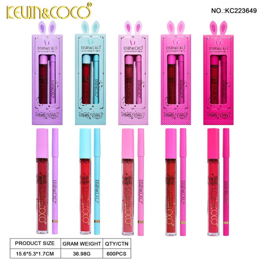 Kevin & Coco, Lips Gloss and Liner