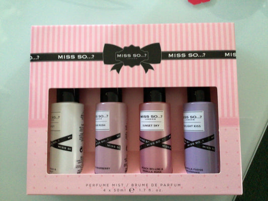 Coffret de 4 brumes so unique