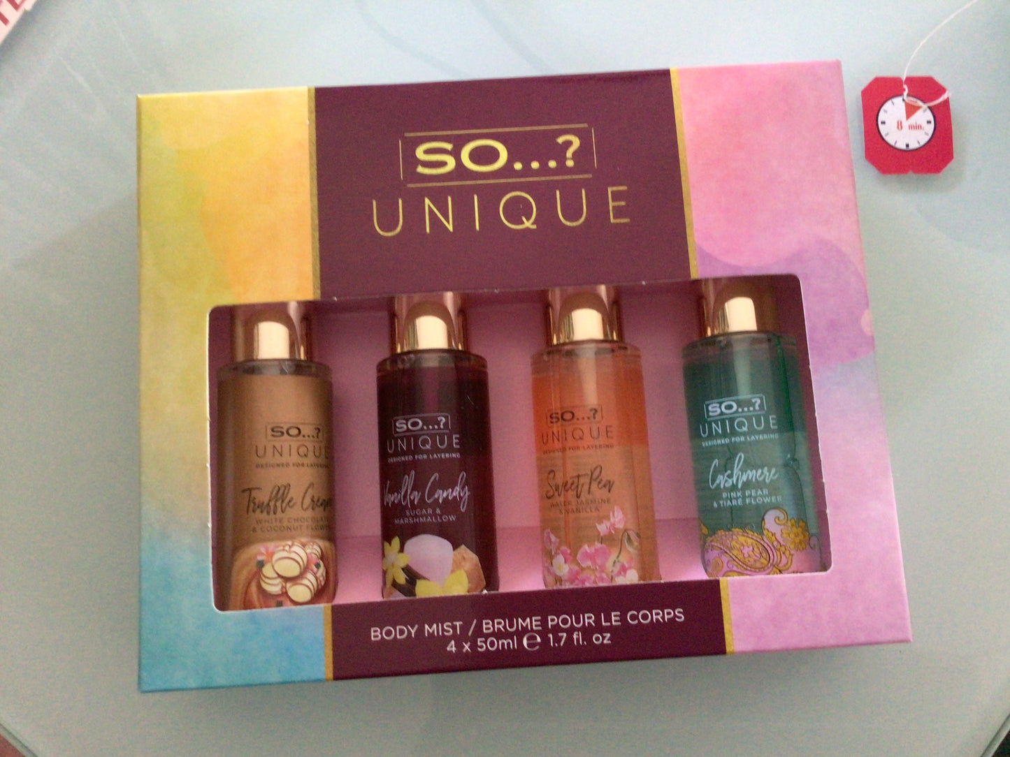 Brume So Unique, 50 ml ( Coffret de 4)