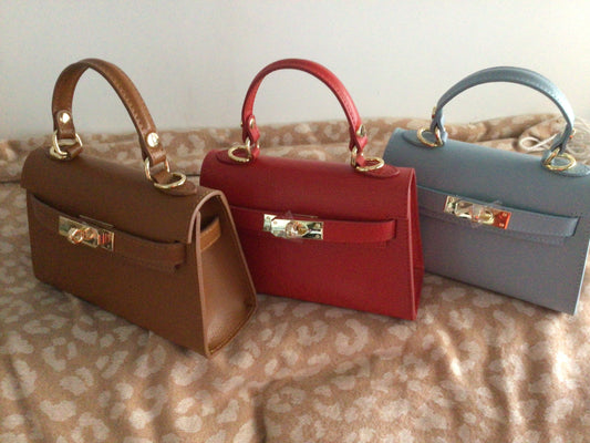 Sac imitation Hermes en cuir