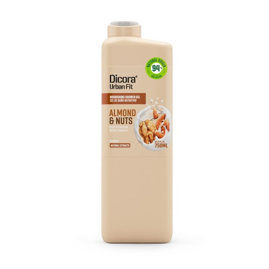 Gel de bain aux Noix & Amandes  Dicora Urban fit