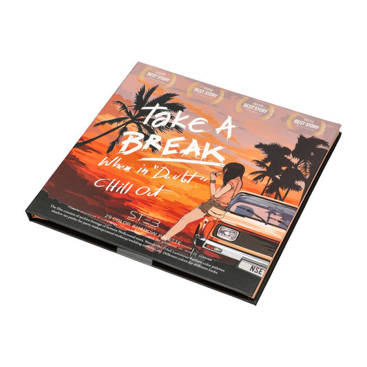 Palette de maquillage tape à break