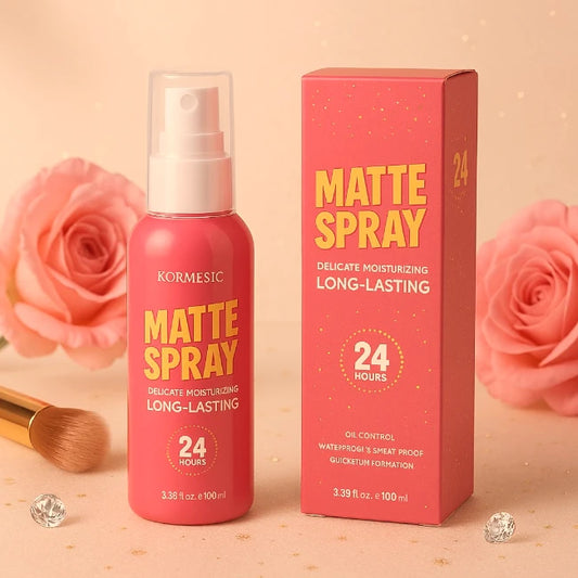 Spray fixateur de maquillage mat waterproof