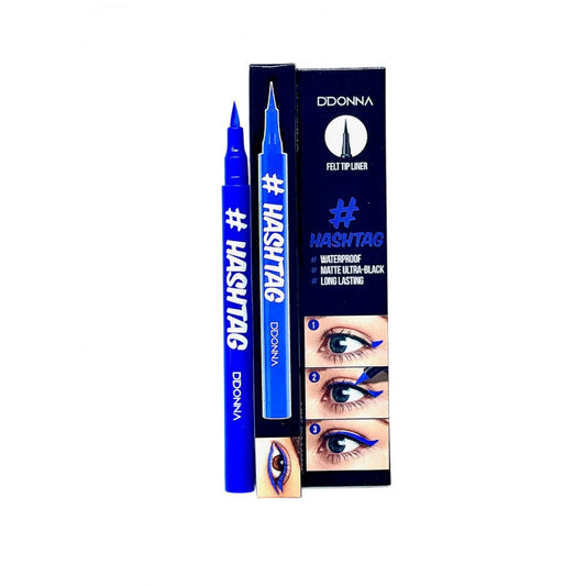 Eye-liner liquide hashtag 24h bleu ddonna